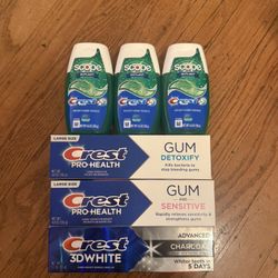 Crest Toothpaste Bundle