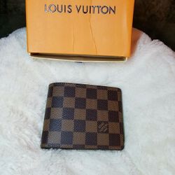 Louis Vuitton Brown Damier Wallet