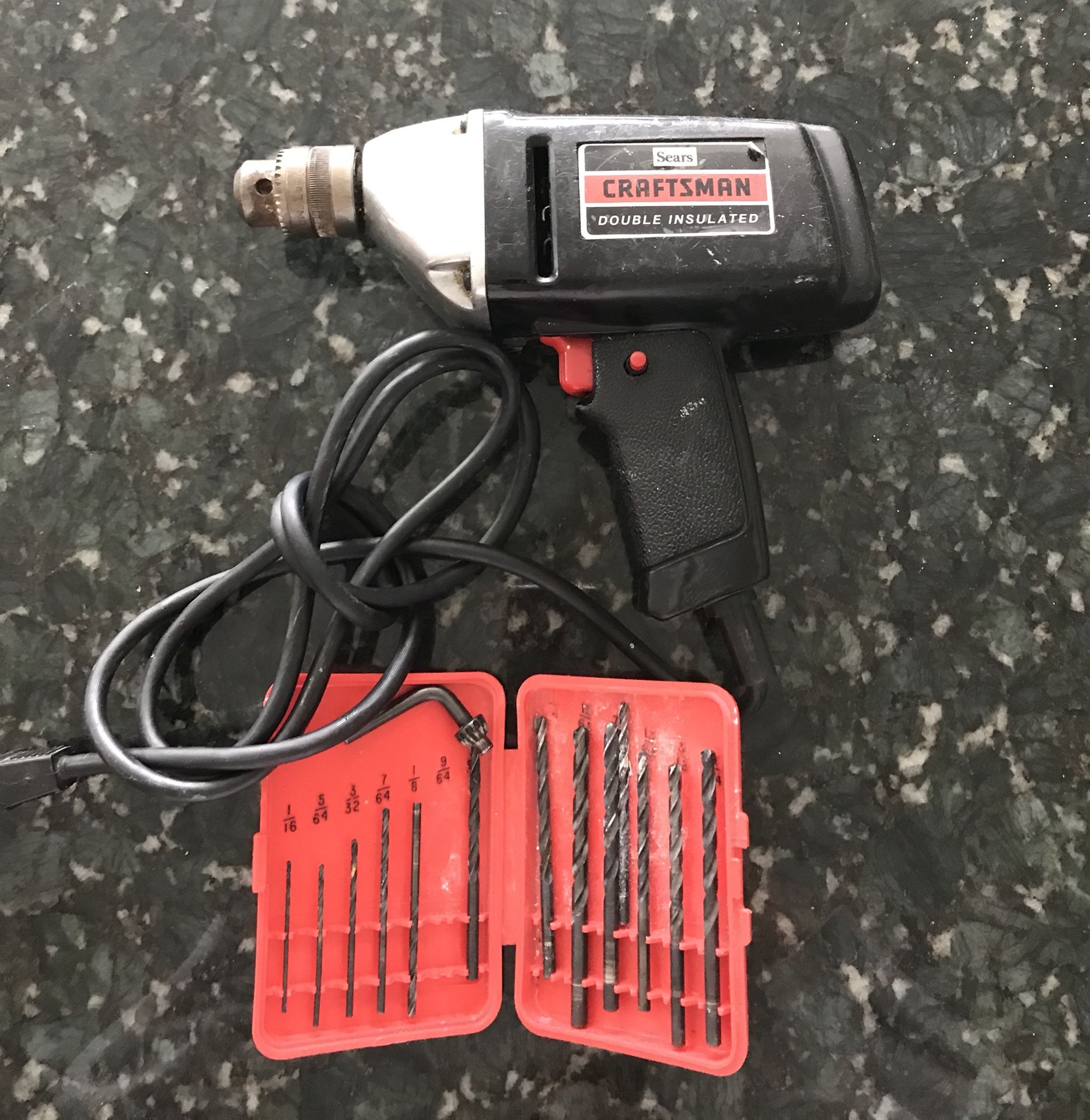 Craftsman Double Insulated Drill