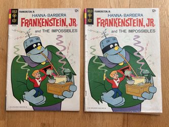 Silver Age! Frankenstein Jr 1 Gold Key Comic Book 1966