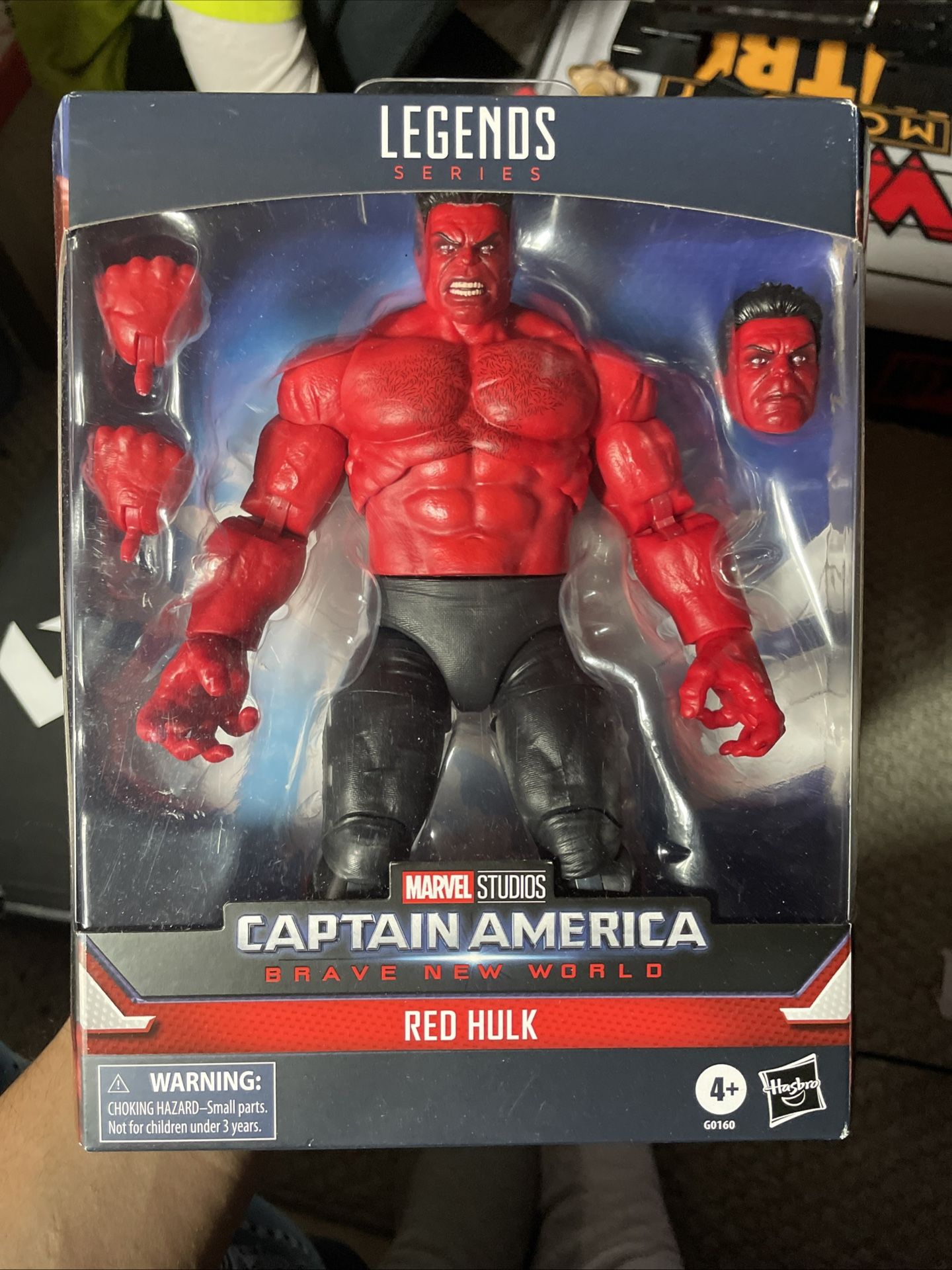 Marvel Legends Captain America: Brave New World Red Hulk...