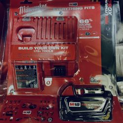 M18 18-Volt Lithium-Ion XC Starter Kit with One 5.0Ah Battery and Charger