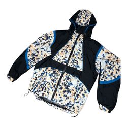 Zara Men's windbreaker jacket with animal print, size L, Zara brand, new