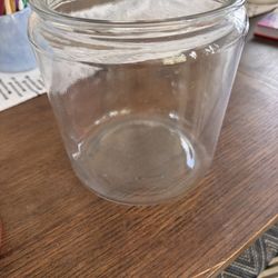 Large Glass Jar