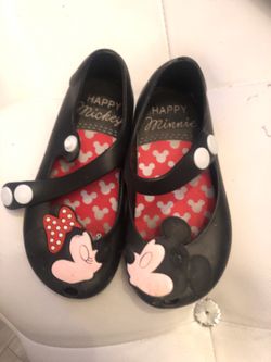 Toddler Mickey and Minnie shoes