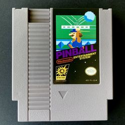 Pinball (Nintendo NES, 1985) Cartridge Only – Excellent Condition – [Tested]
