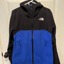 North Face GTX 2.0 Gore-Tex Apex flex jacket, blue/black, men’s medium