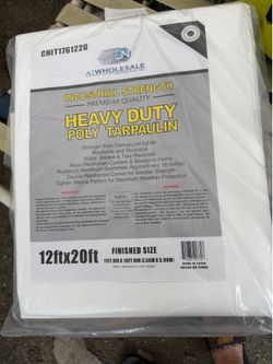 Lona heavy dury 12 x 20 ft