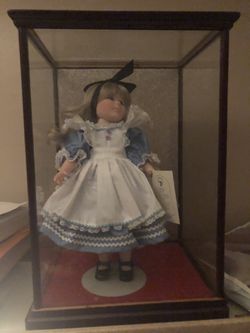 Antique doll, Alice wonderland
