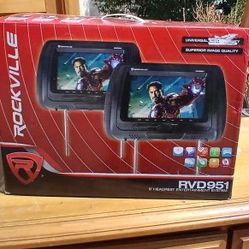 The Rockville RVD951 is a 9" complete car video entertainment system.universal