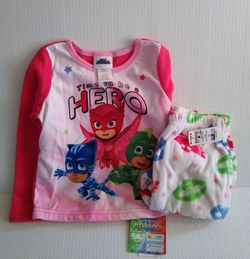 PJ Mask Size 4T- Two Piece Pajama Set