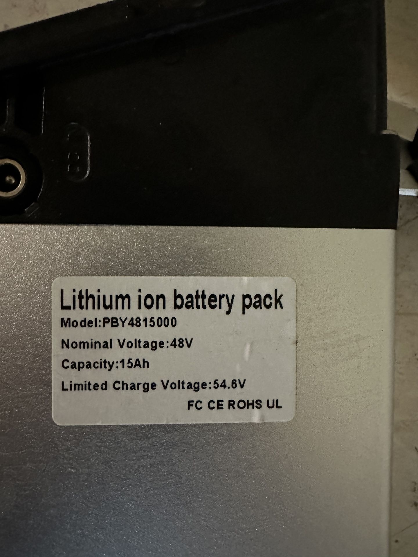 15 Mah Silverfish EBike Battery For folding Bikes