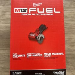 Milwaukee M12 FUEL 12V Lithium-Ion Brushless Cordless 3 in. Cut Off Saw (Tool-Only)