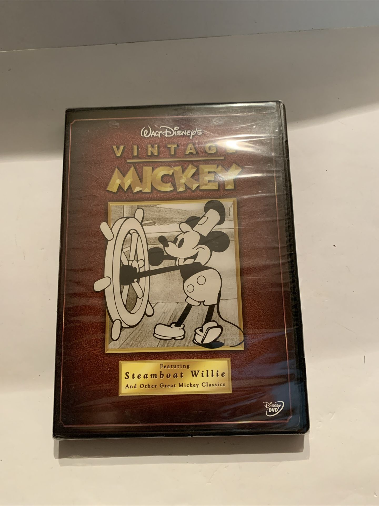 Vintage Mickey featuring Steamboat Willie Walt Disney 2005 DVD New Sealed