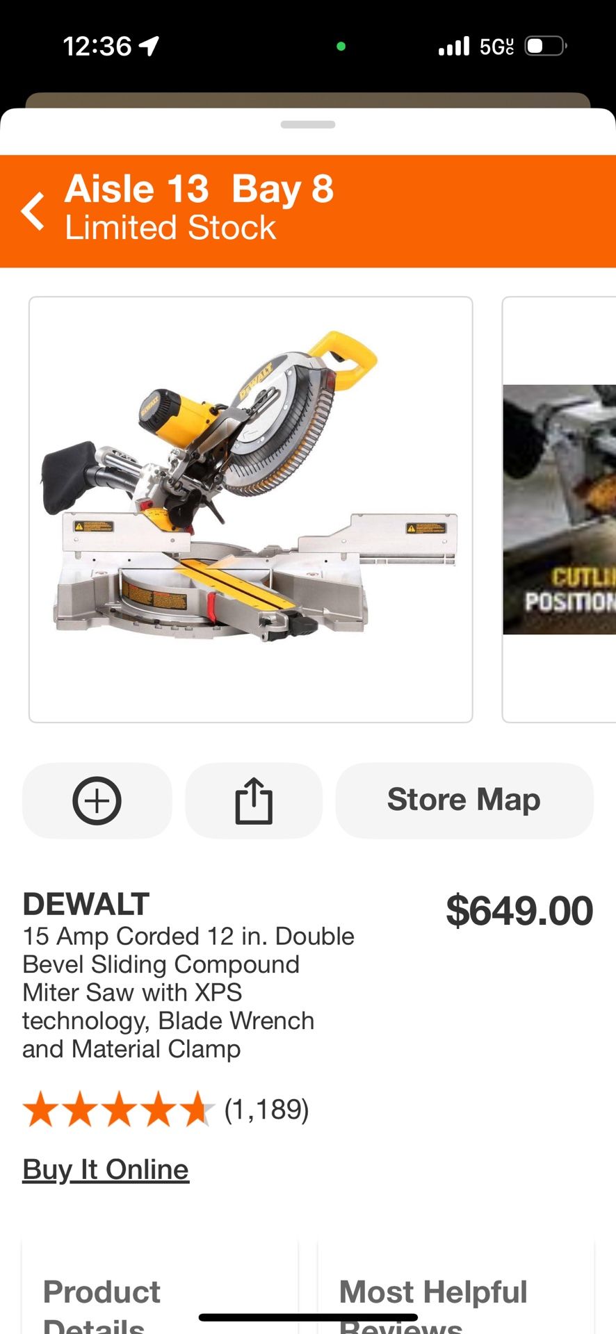 Dewalt Miter Saw