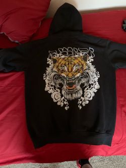 Amiri Tiger Graphic Hoodie Black