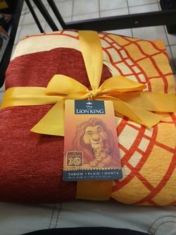 Disney Throw Blanket- The Lion King 30th Anniversary