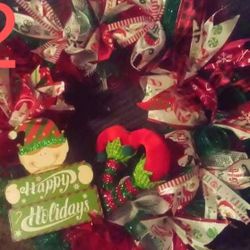 Handmade Holiday Wreaths 