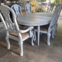Table And 6 Chairs