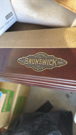 Brunswick Billiards Pool Table Rail