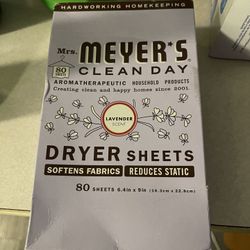 Meyers Dryer Sheets