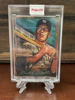 Topps Project 70 Mickey Mantle (by Andrew Thiele)