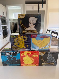 Pokemon elite trainer boxes FS/FT
