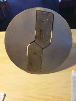 Hobart Mixer Pelican Head Attachment-9 1/4" Cutting Blade Disc