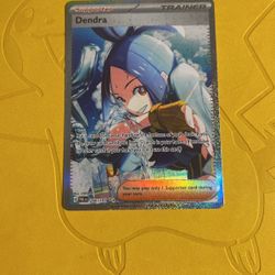Pokemon trainer card