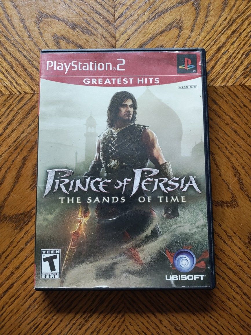 Prince of Persia: The Sands of Time (PS2, Greatest Hits) Case & Disc Tested