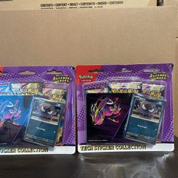 Pokemon Ascended Heroes Ghastly Sticker Pack