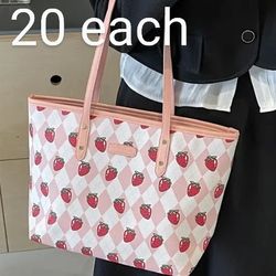 Strawberry Shoulder Bag $20 