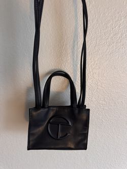Black mini TELFAR bag