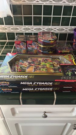 NEW* Chaos rising Booster Bundle * Zygarde Box and Tins