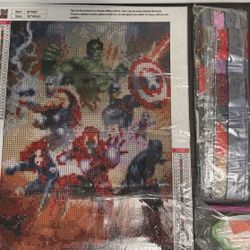 Avengers, Diamond Painting Set