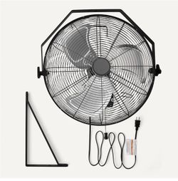 Wall mounted fan