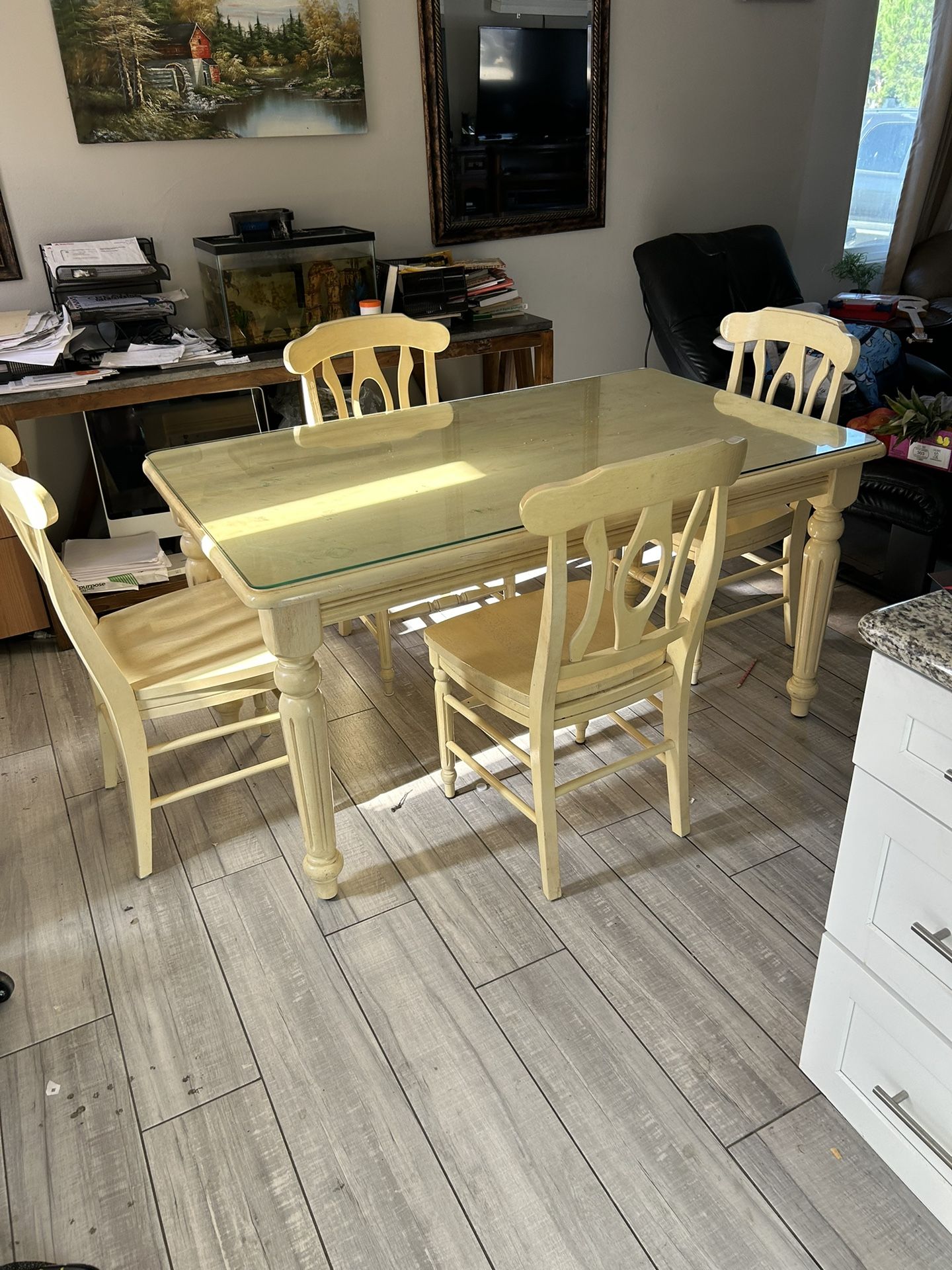 Small Table With 4 Chairs