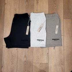 Essentials shorts all colors and sizes!