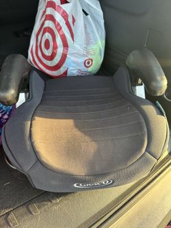 Black Booster Seat