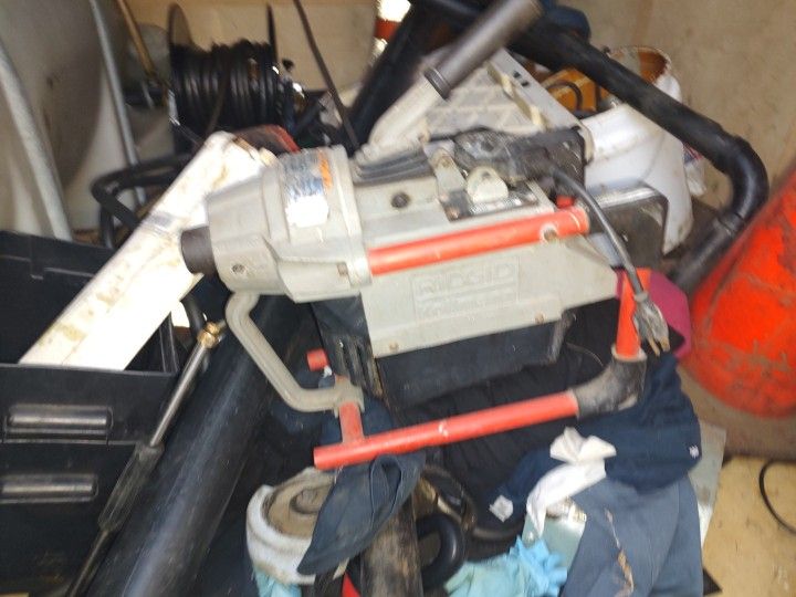 Ridgid K60 Sectional Snake Sewer Machine.