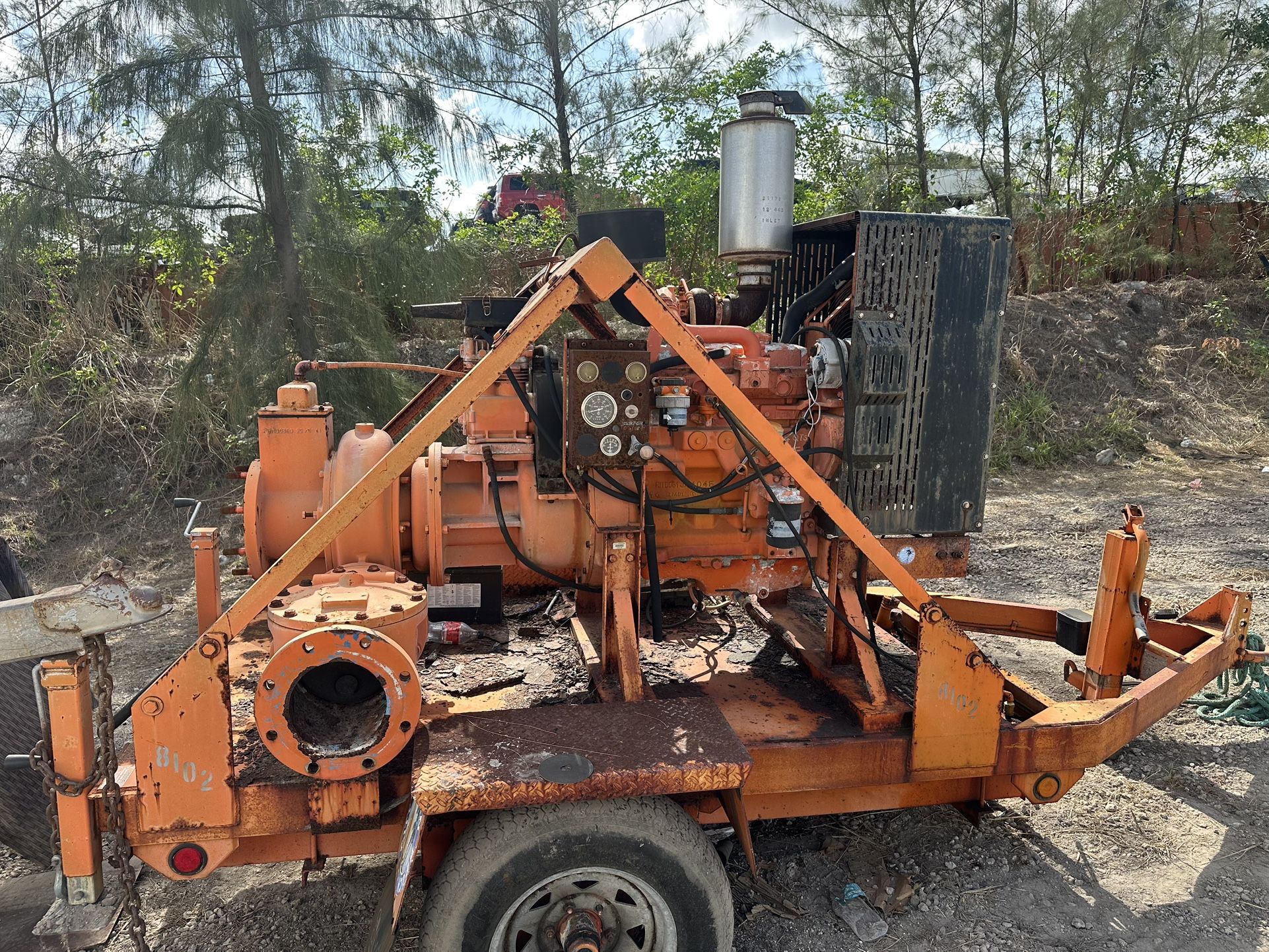 Bomba De Agua De 8” John Deere 4045
