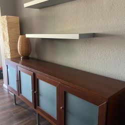Mid-Century Modern Style Media Console / Sideboard 