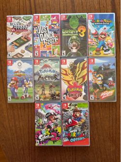 Nintendo Switch Games and Accessories