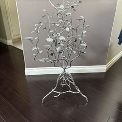 Custom Built Metal Tree Branch Candle Holder