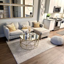 Cream Sectional Couch