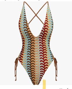 One piece bathing suit