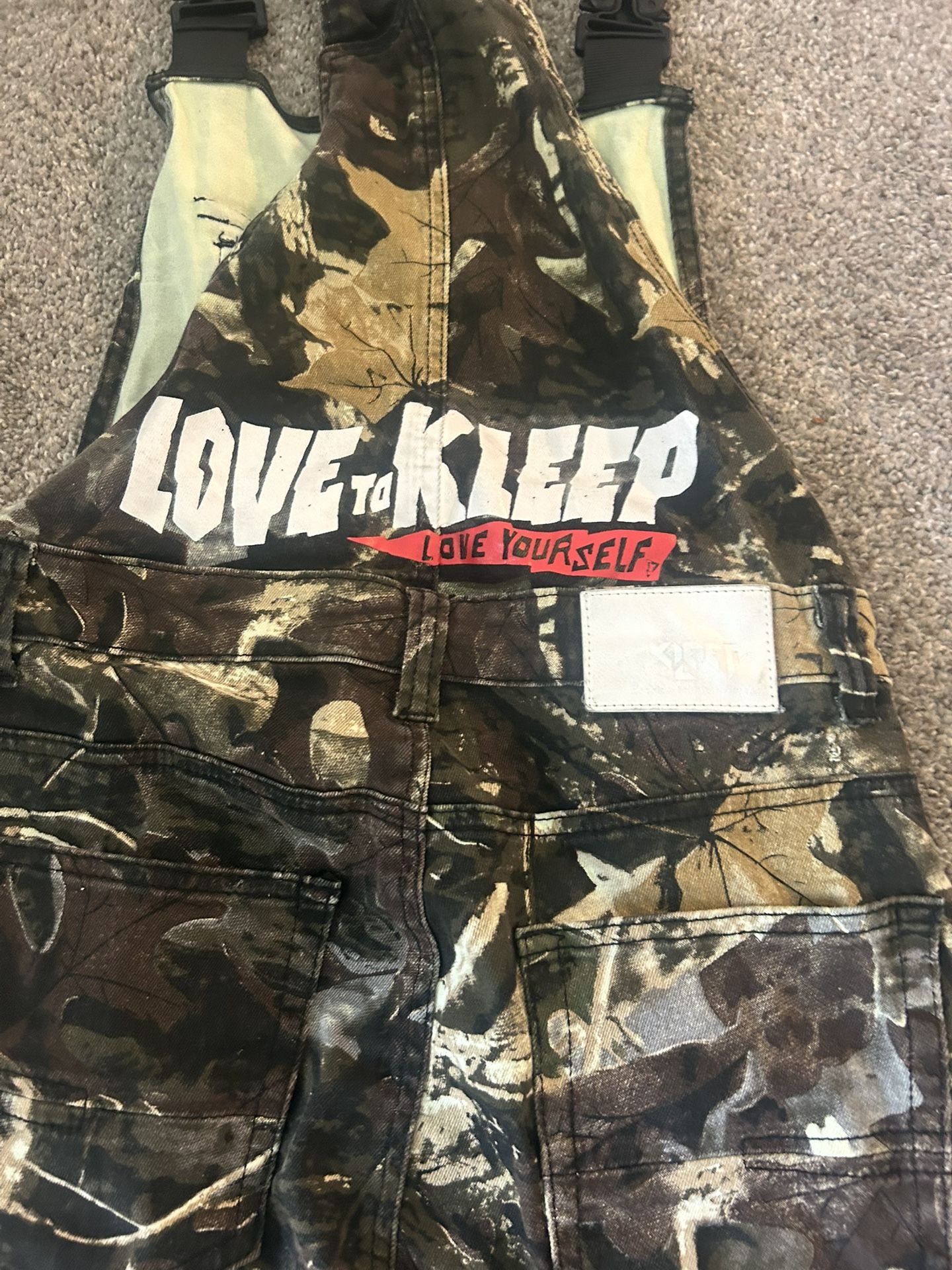 Love & Kleep jean suspenders