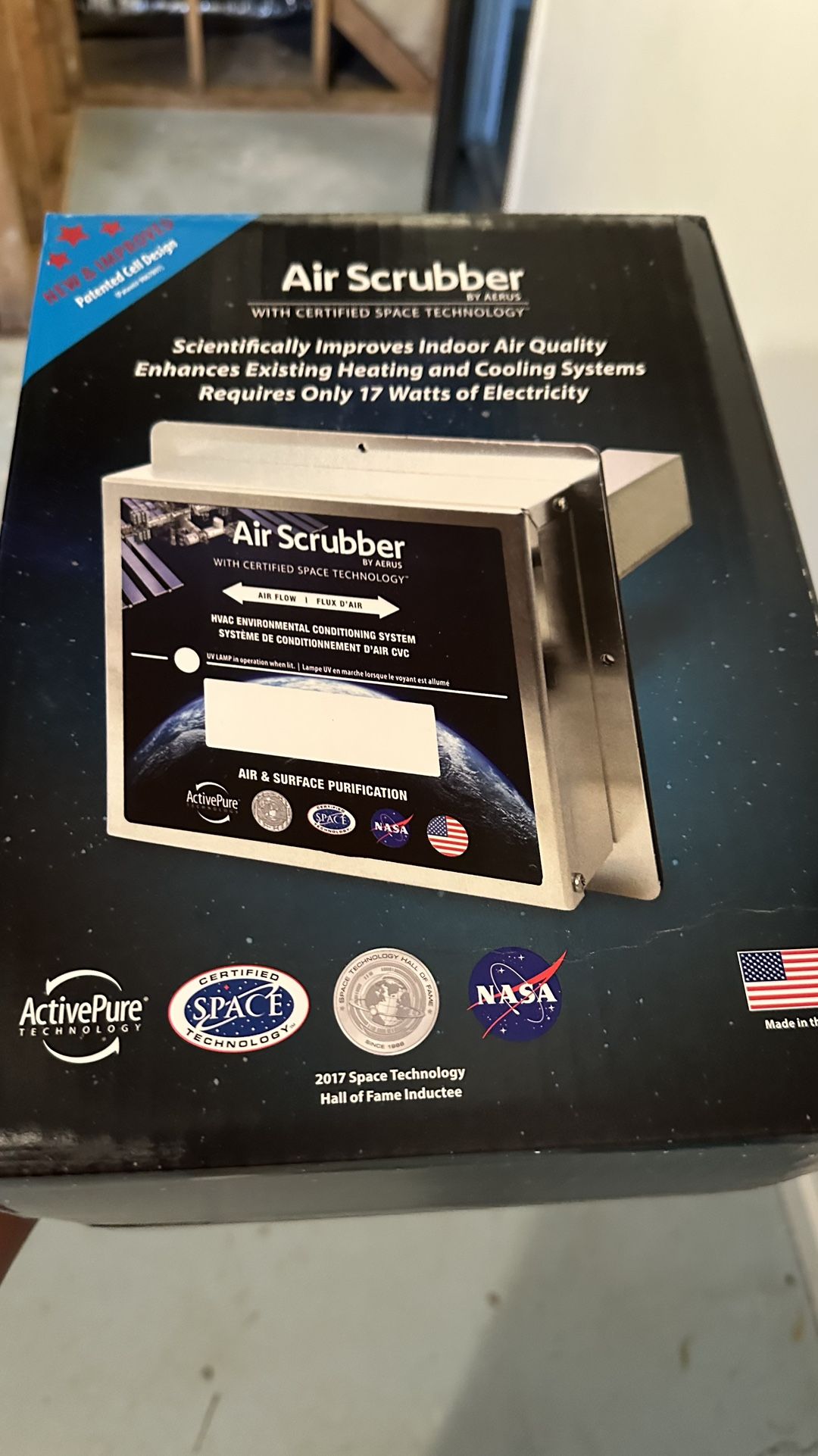 Air Scrubber by Aerus (Ozone-Free) – HVAC Air Purifier + Professional Install