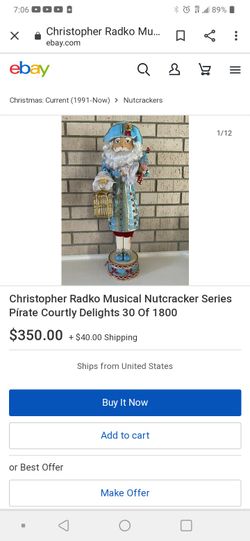 Christopher radko..courtly delight