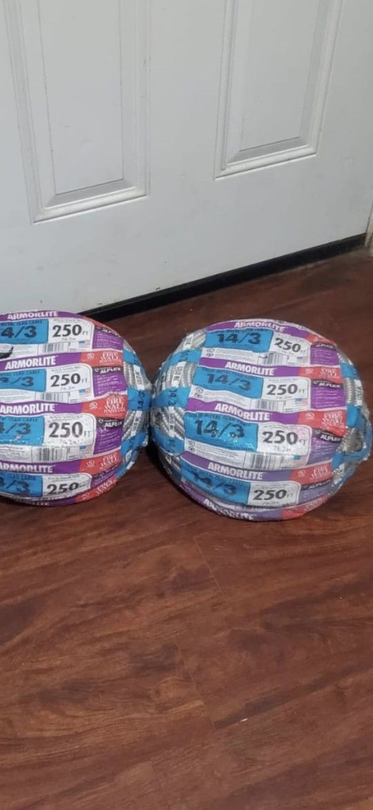 MC ARMORLITE CABLE 14/3 ,,,250 FT 175 DLS.FOR ROLL